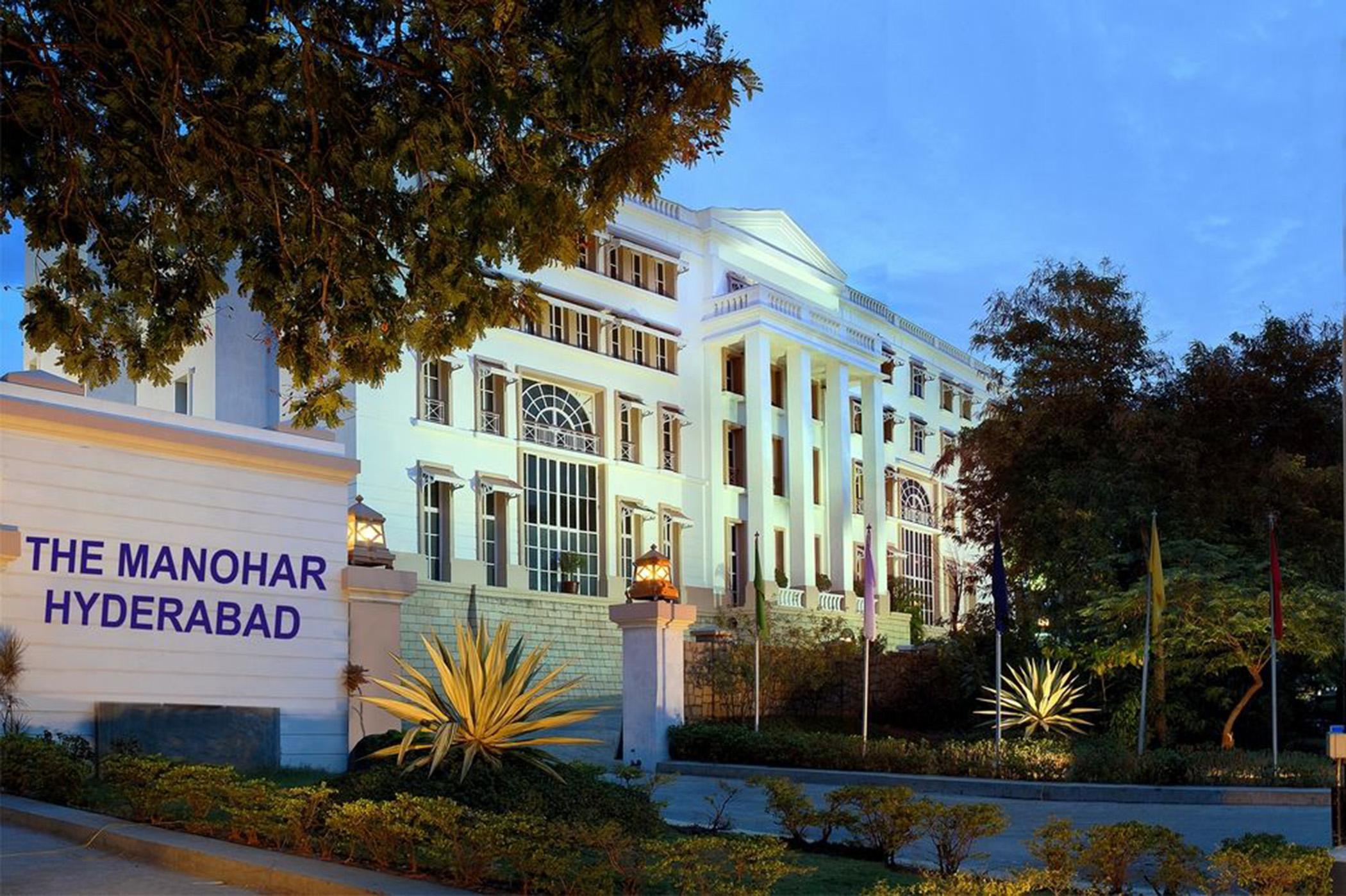 The Manohar Hyderabad Hotell Eksteriør bilde